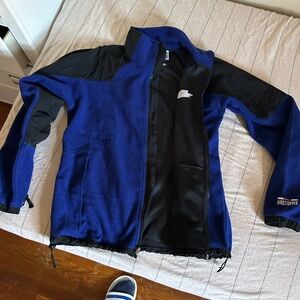 True Real The North Face Mens Jacket Medium Blue Windstopper Gore Tex ** READ **